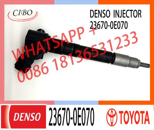 Injecteur diesel de carburant tout neuf véritable original 23670-09460 23670-0E070 pour l'injecteur 23670-09460 de Toyota Hilux Revo 23670