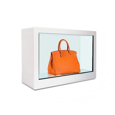 Affichage LCD transparent à 10 points tactiles pour le commerce de détail