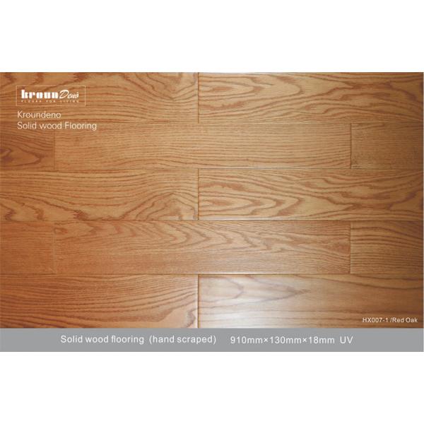 Highly resistant Customed Antique Wood Flooring for Market / Office