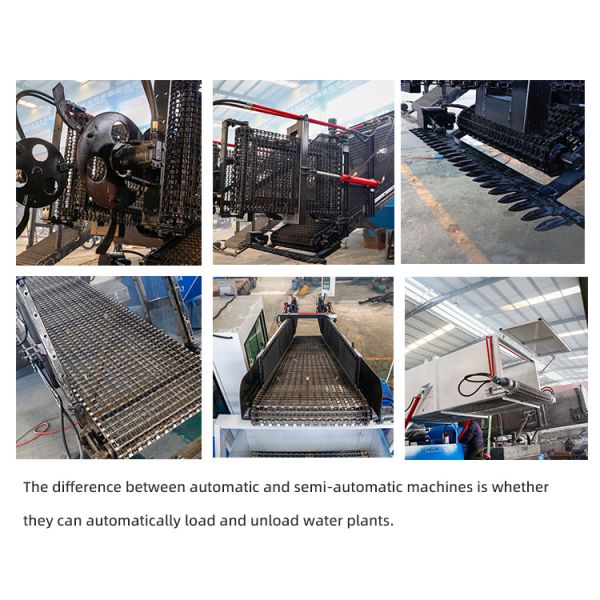 High Efficiency Aquatic Weed Harvester with Paddle Wheel Drive and 2000 m³ Capacity