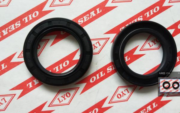 TC framework oil seal,model 34*50*7,NBR material,color is generally biack and brown.