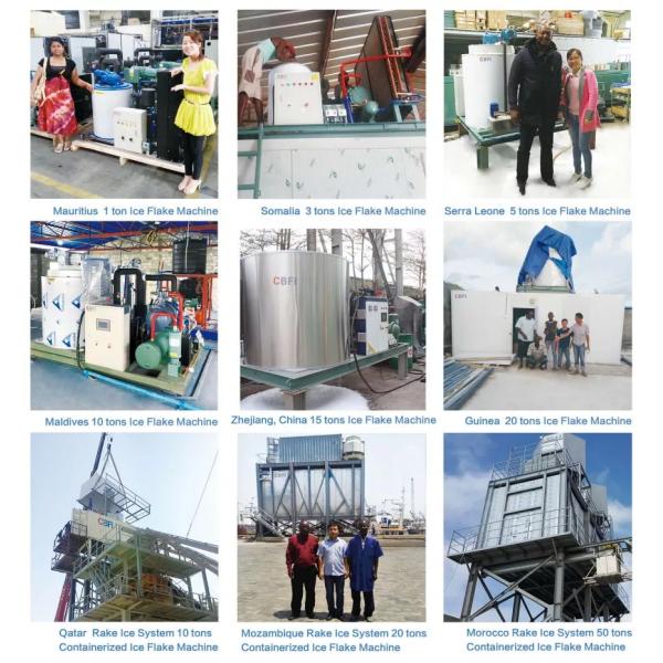 30 Tons Per Day Ice Flake Machine Air Or Water Cooling