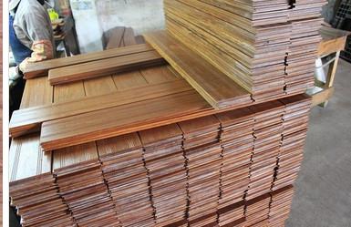 Smooth UV Cumaru solid wood floor