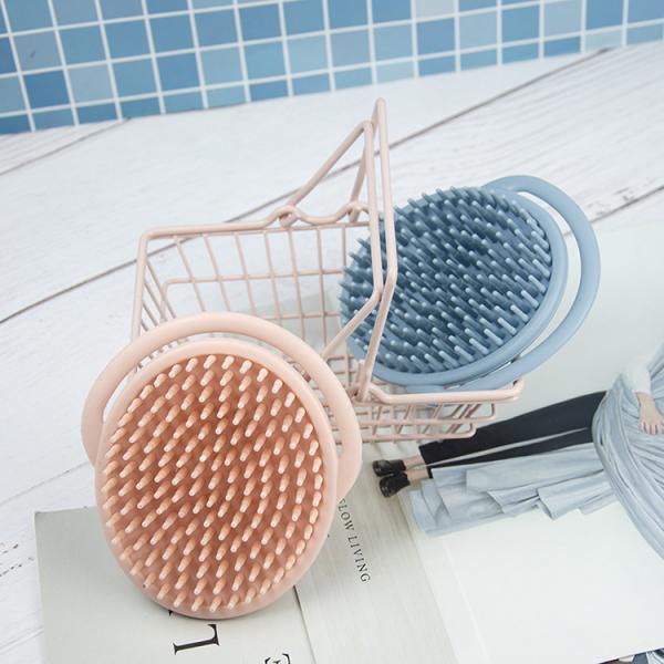 Waterproof Baby Silicone Products Bath Body Brush Antibacterial Heat Resistant