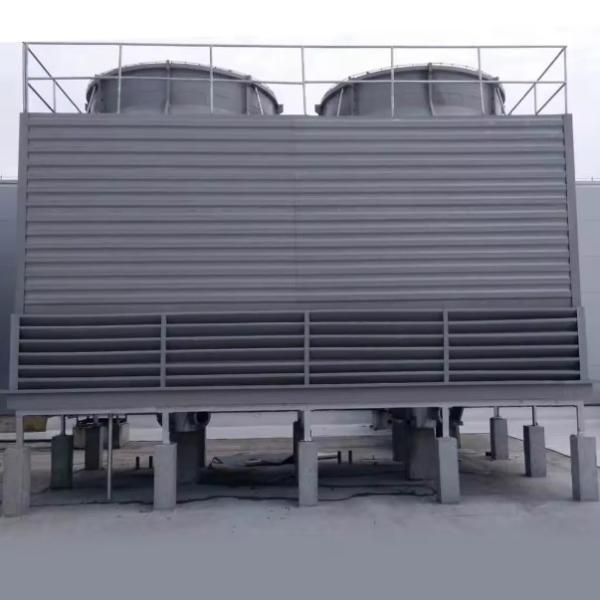Fiber FRP GRP counter flow water Cooling Tower Circular square Cooling Tower high efficiency  high capacity