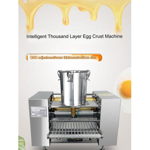 Commercial Automatic Mille Crepe Cake Layer Cake Forming Machine for Bakery Products