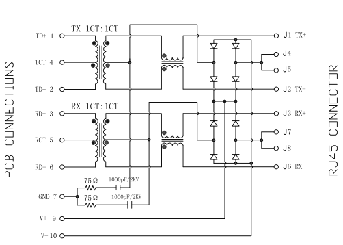 Equivalente transversal XPJH-01D-1-D25-110/XMH-01-1-PP1-111-1P0 de LPJ1149AGNL