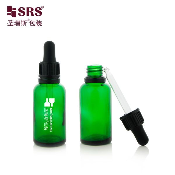 5ml 10ml 15ml 20ml 30ml 50ml 100ml Glass Dropper Bottle for Skincare Essential Oil with Tamper Evident