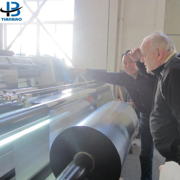 75 Micron PET Film VMPET Metallized Film with Multiple Extrusion Processing Method