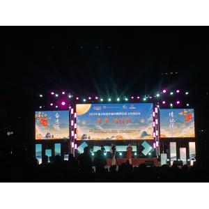 Energy Saving Outdoor LED Die-Cast Aluminum Screen Full Color Chip 3 Years Warranty
