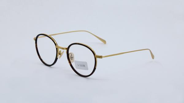 Titanium Acetate Full Frame Flexible Business Glasses Frame With Clear Lens outdoor Fashion Vintage Untralight eyeglass