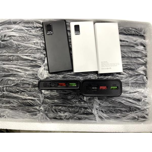 Exterior portátil 10000mah PowerBank LED Display PD QC3.0 22.5W Carga rápida Bancos de energía delgados 10000mAh Cargador USB-C para iphone 15