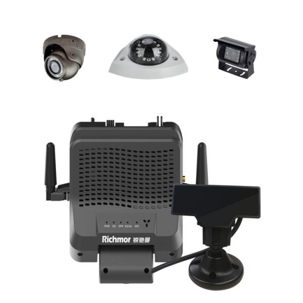 4G WIFI GPS MDVR с интегрированным мобильным DVR и системой ADAS 4CH Wireless MDVR