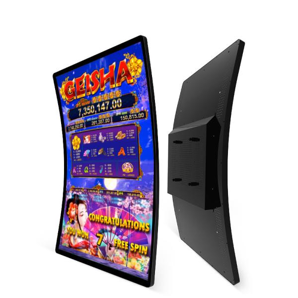 43 Inch 4K Touch Screen Curved Gaming Monitor with 400cd/m2, 1300:1 Contrast Ratio