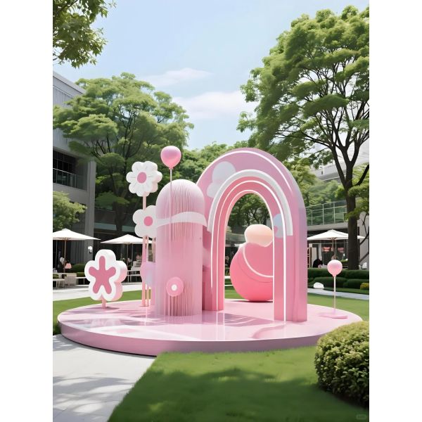 Themed Play Sculptures For Parks Tourism Custom Whimsical Landmarks
