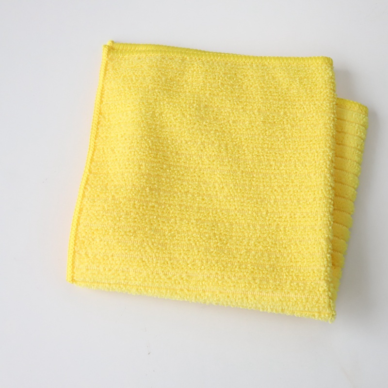 Comfortable Coloured 300GSM Soft Microfiber Cloth For Kitchen Cleaning