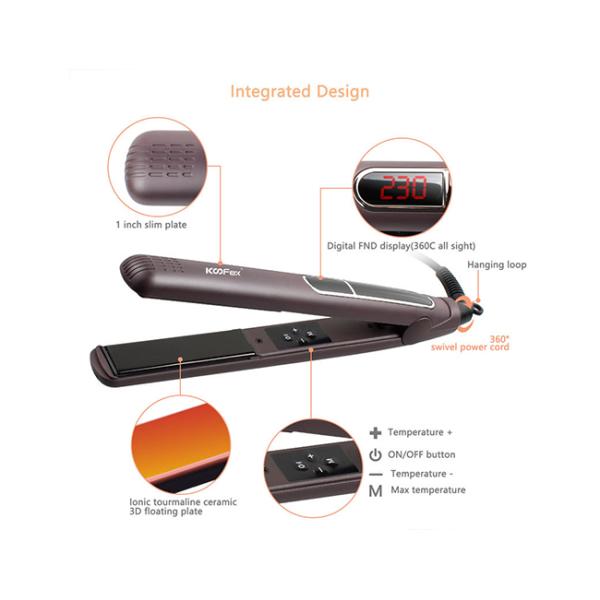 Топление MCH электрического водоустойчивого ультракрасного раскручивателя волос керамическое волшебное