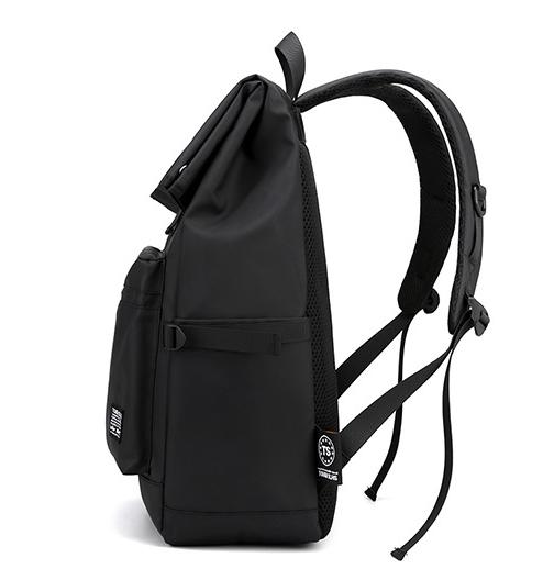 Высота 44 см. Черный рюкзак для деловых поездок для работы и колледжа