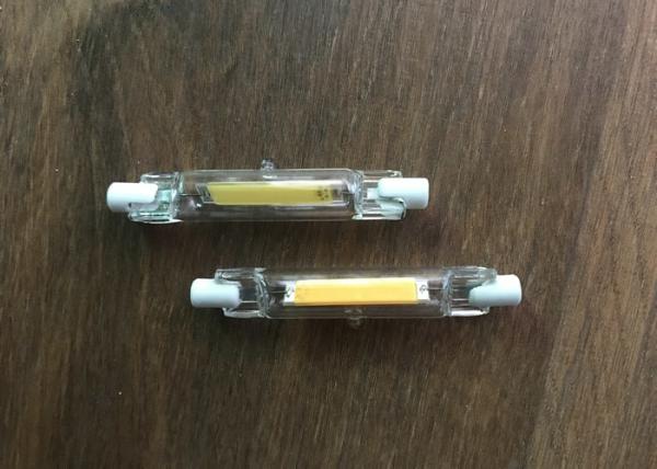 5W 6W COB R7S LED Light IP20 AC220V 500LM 78MM 118MM 360 Degree