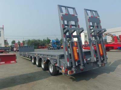 28 Tons Two Speed Low Loader Trailer With Landing Gear 12500*3000*1750mm