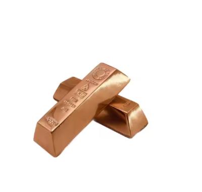 Standard Grade Red Copper Ingots With Smooth Surface For Chemical Industry