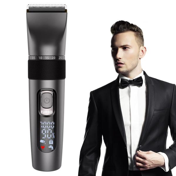 LCD показывает электрический триммер волос 8W, волосы Clippers людей 600MAH профессиональные