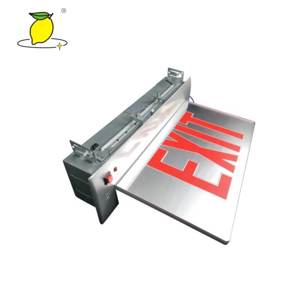 Ceiling Mounted LED Emergency Exit Sign Rechargeable For Hospital / Hotel