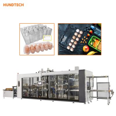 120mm Pasture Egg Tray Making Machine Servo Motor Vacuum Forming Equipment