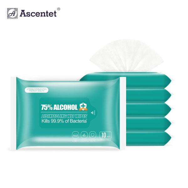 Wet Wipes Soft 75% Alcoh Fragrance Alcholol Wipes Wet Anti Bacterial