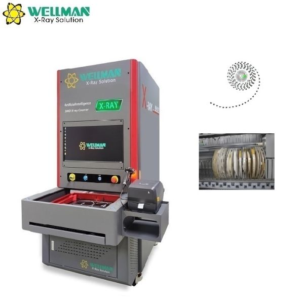 Smart XRay Component Counter Auto Code Scan Support for SMT Inventory Control