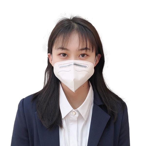 Easy Breathing Folding FFP2 Mask , Five Layer KN95 Protective Mask