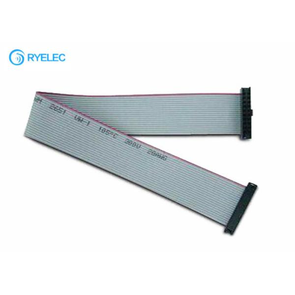 Single Row Flat Ribbon Cable Assembly For Advertising Machine 2.54mm Pitch