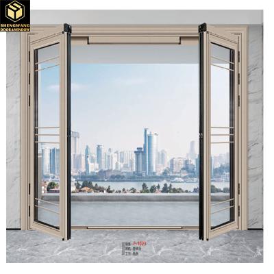 Porte coulissante en aluminium à charnière sur mesure Porte coulissante en aluminium à charnière extérieure