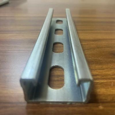 Seismic 1 5/8 Galvanized Unistrut Steel Brackets C Channel Earthquake Resistant