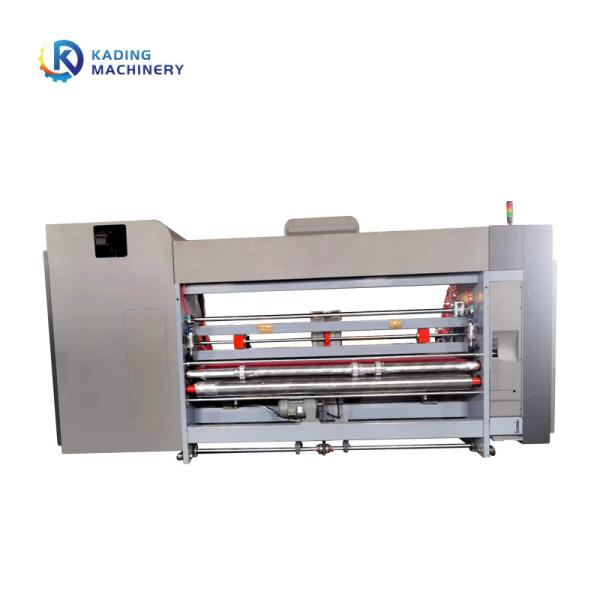 Lead Edge Feeding Carton Box Die Cutting Machine With Carton Box Printing Slotting For Corrugated Box