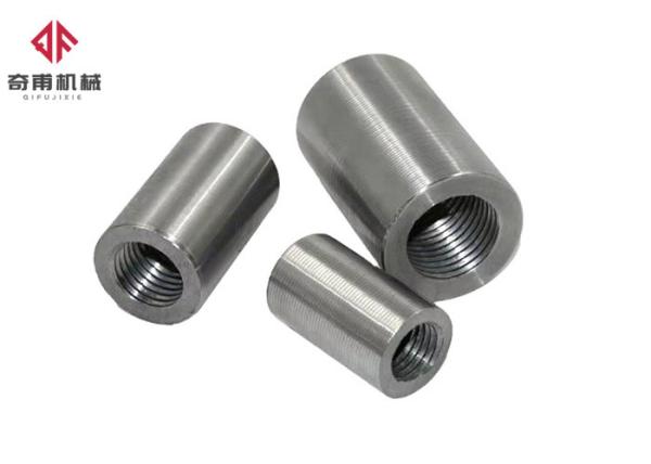 Construction Couplers DIN 315 Standard , Round Steel Rebar Connector ISO9001