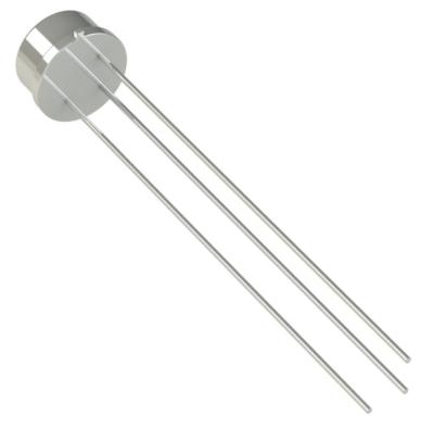 2N1711 NPN Transistor 50V/600mA 100MHz Frequency Low Saturation Voltage High Beta TO-39 Metal Package Industrial Temperature Range Reliable Switching General-Purpose Amplification