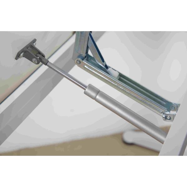 Adjustable Height Kids Study Desk 2 Tier Shelves , Childrens Homework Desk With Drawing Board