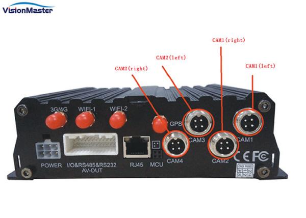 2 X 128GB SD Card Infrared Counting System , 4ch People Counting Equipment