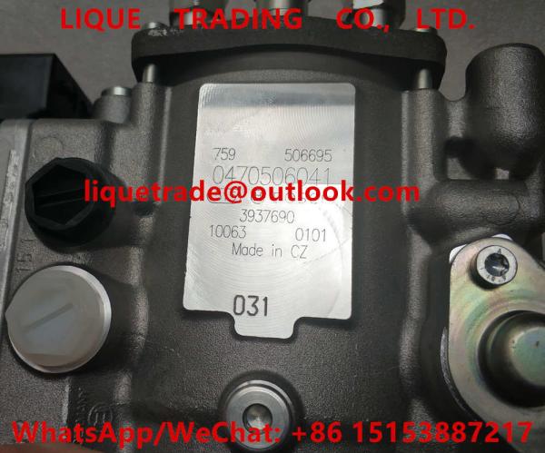 CUMMINS Fuel Pump 0470506041, 0 470 506 041 , 0470 506 041 , 470506041 Common Rail Fuel Pump 3937690