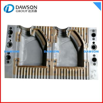 Automatic 10L NAK80 Extrusion Blow Mold Lubricant Oil Bottle PVC Blow Molding