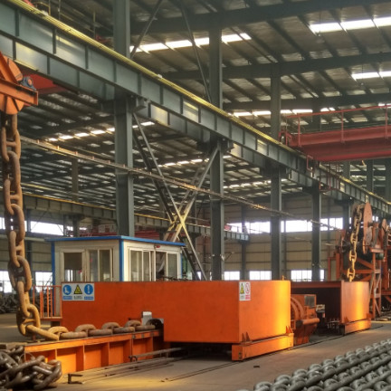 90mm Spray Paint High - Strength Alloy Steel Stud Link Anchor Chain Ship Anchor Chain