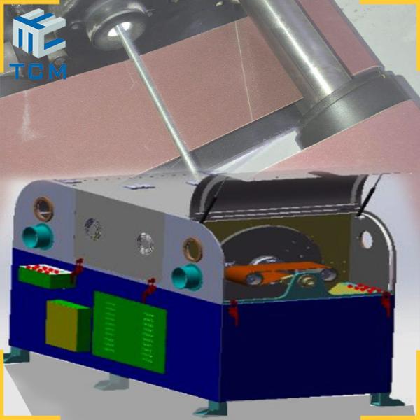 120 - 200m/H Automatic Rod Rust Removing Machine Wire Surface Grinding Linishing