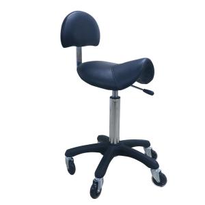 795-985mm Chair Height Saddle Chair With Backrest With Nylon Five Star Foot