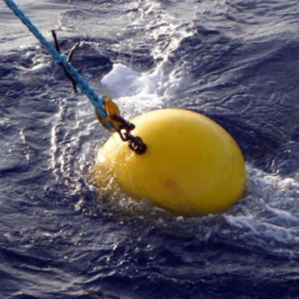 Marine Safety Equipment Mooring Marker Buoy With Solar Light
