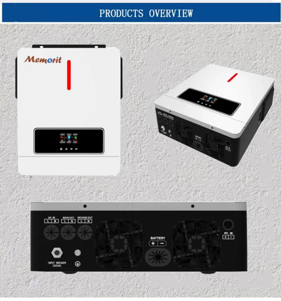 6200W Off Grid Solar Inverter 220V 230V 240V Pure Sine Wave Solar Inverter