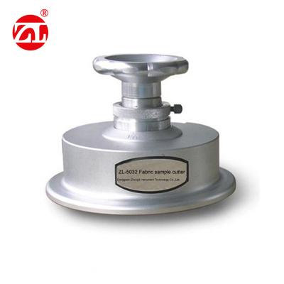 A circular prova o cortador da amostra da tela para lãs/algodão/fibra química