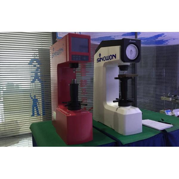 Manual Loading Dial Gauge Rockwell Hardness Testing Equipment With Vertical Space 175mm