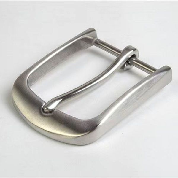 304 Stainless Steel Hand Polished Belt Buckle with Customizable Size for Men