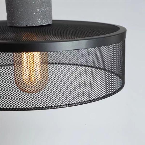 Industrial Pendant Lights Interior Iron Lampshade Bar Table living room Cement Pendant Lights(WH-VP-181)